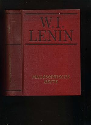 Philosophische Hefte. In der Reihe: Bücherei des Marxismus Leninismus.