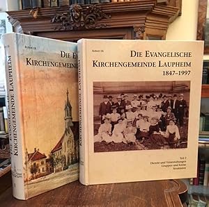 Bild des Verkufers fr Die evangelische Kirchengemeinde Laupheim 1847 - 1997 [in zwei Bnden]: Band 1: Gebude und Einrichtungen, Finanzen, Gemeindeleitung, Kasualien.- Band 2: Dienste und Veranstaltungen, Gruppen und Kreise, Strukturen. zum Verkauf von Antiquariat an der Stiftskirche