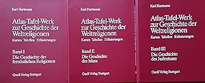 Bild des Verkufers fr Atlas-Tafel-Werk zur Geschichte der Weltreligionen. Karten, Tafeln, Erluterungen, 3 Bde. Bd. I: Geschichte der fernstlichen Religionen, Bd.II: Geschichte des Islam, Bd. III: Geschichte des Judentums zum Verkauf von Paderbuch e.Kfm. Inh. Ralf R. Eichmann