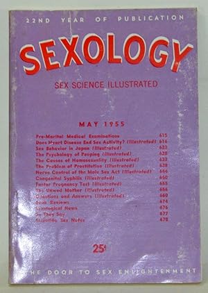 Image du vendeur pour Sexology: Sex Science Magazine. An Authoritative Guide to Sex Education. Volume 21, No. 10 (May 1955) mis en vente par Cat's Cradle Books