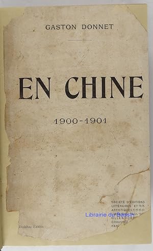 En Chine 1900-1901