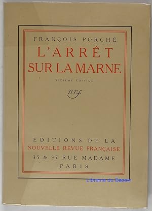 Bild des Verkufers fr L'arrt sur la Marne zum Verkauf von Librairie du Bassin