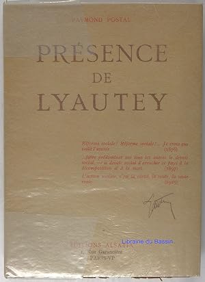 Seller image for Prsence de Lyautey for sale by Librairie du Bassin