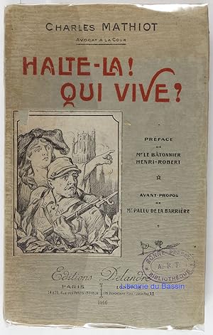 Halte-là ! Qui vive !