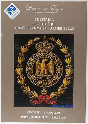 Image du vendeur pour Militaria Bibliothque Arme Franaise Arme Belge mis en vente par Librairie du Bassin