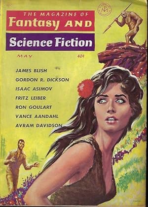 Imagen del vendedor de The Magazine of FANTASY AND SCIENCE FICTION (F&SF): May 1962 a la venta por Books from the Crypt