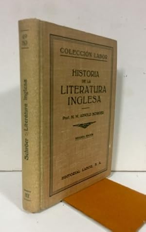 Carácteres y tipos esenciales de la Historia de la literatura inglesa