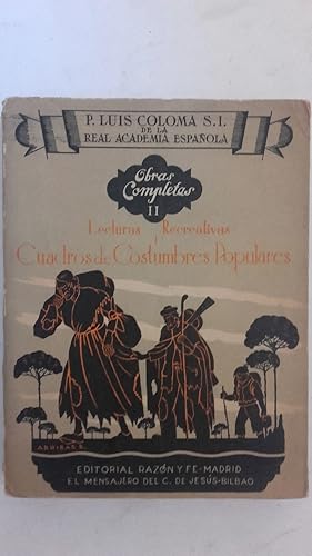 Imagen del vendedor de Obras completas II. Lecturas Recreativas I. Cuadros de costumbres populares a la venta por Librera Ofisierra