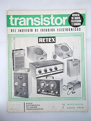 REVISTA TRANSISTOR DEL INSTITUTO DE ESTUDIOS ELECTRÓNICOS 7. RADIO Y TV (Vvaa) 1969