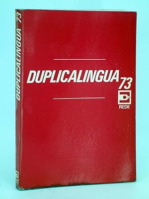DUPLICALINGUA 73. DICCIONARIO INGLÉS ESPAÑOL TÉRMINOS TÉCNICOS (No Acreditado) Rede, 1973