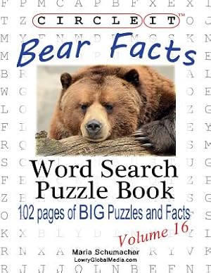 Bild des Verkufers fr Circle It, Bear Facts, Word Search, Puzzle Book (Paperback or Softback) zum Verkauf von BargainBookStores