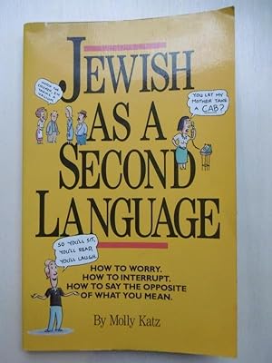 Imagen del vendedor de Jewish As A Second Language. Illustrated by Jeff Moores. a la venta por Antiquariat Steinwedel