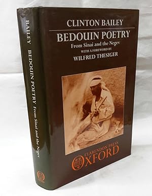 Bild des Verkufers fr Bedouin Poetry from Sinai and the Negev. Mirror of a Culture. With a Foreword by Wilfred Thesiger. zum Verkauf von Addyman Books