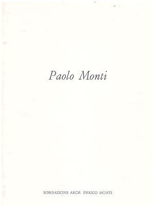 Immagine del venditore per Paolo Monti venduto da obiettivolibri