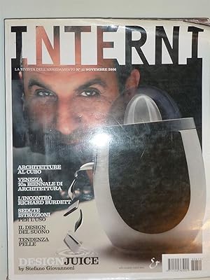 Immagine del venditore per INTERNI La Rivista dell'Arredamento N. 11 Novembre 2006 venduto da Historia, Regnum et Nobilia