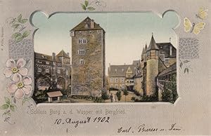 Schloss Burg a.d. Wupper mit Bergfried.