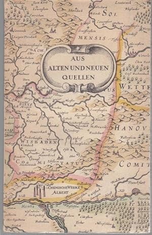 Bild des Verkufers fr Almanach zum 80jhrigen Bestehen der Chemischen Werke Albert Wiesbaden-Biebrich. zum Verkauf von Graphem. Kunst- und Buchantiquariat