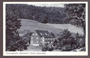 Ansichtskarte Erholungsheim "Martinshof", Dorlar (Sauerland)
