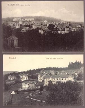 3 Ansichtskarten. Oberhof im Thüringer Wald (Totalansicht)