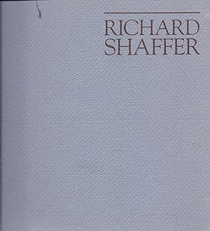 Imagen del vendedor de Richard Shaffer Selected Work 1979- 1983 L. A. Louver, Venice, California 1984 a la venta por Charles Lewis Best Booksellers