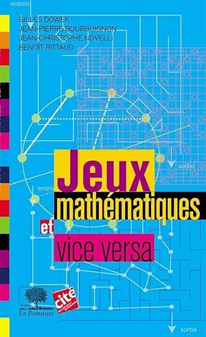 Bild des Verkufers fr jeux mathmatiques et vice versa (dition 2017) zum Verkauf von Chapitre.com : livres et presse ancienne