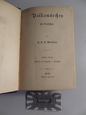 Volksmärchen der Deutschen - 4 Theile in einem Buch.