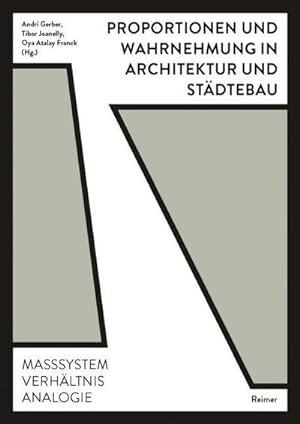Seller image for Proportionen und Wahrnehmung in Architektur und Stdtebau for sale by BuchWeltWeit Ludwig Meier e.K.