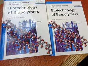 Bild des Verkufers fr Biotechnology of Biopolymers: From Synthesis to Patents zum Verkauf von suspiratio - online bcherstube