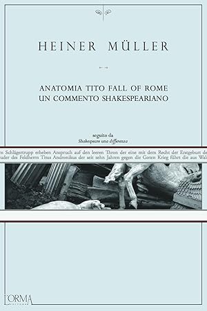 Immagine del venditore per Anatomia Tito. Fall of Rome. Un commento shakespeariano venduto da Pali