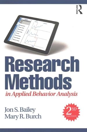 Imagen del vendedor de Research Methods in Applied Behavior Analysis a la venta por GreatBookPrices