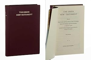 Bild des Verkufers fr The Greek New Testament. 3. ed., [Nachdr.]. zum Verkauf von Antiquariat Lehmann-Dronke