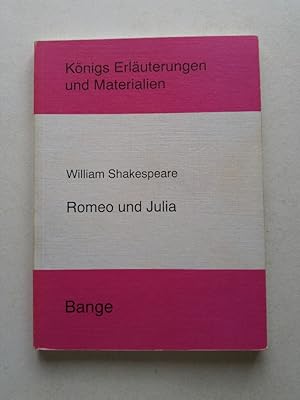 Bild des Verkufers fr Romeo und Julia zum Verkauf von ANTIQUARIAT Franke BRUDDENBOOKS