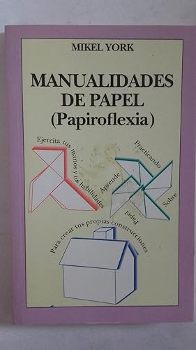 Imagen del vendedor de Manualidades de papel (Papiroflexia) a la venta por Librera Ofisierra