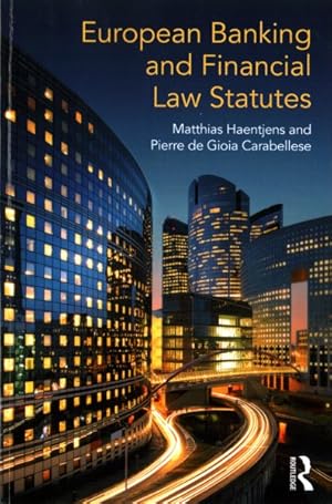 Seller image for European Banking and Financial Law Statutes for sale by GreatBookPrices