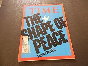 Time Magazine Nov 6 1972, The Shape Of Peace