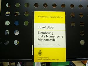 Seller image for Einfhrung in die Numerische Mathematik I for sale by Antiquariat im Kaiserviertel | Wimbauer Buchversand