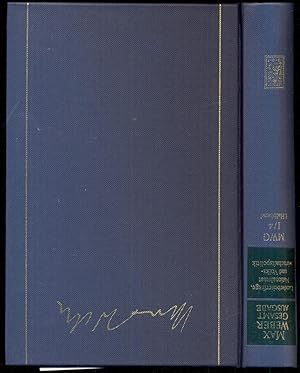 Immagine del venditore per Max Weber: Landarbeiterfrage, Nationalstaat und Volkswirtschaftspolitik. Schriften und Reden 1892-1899. 1. Halbband [= Max Weber Gesamtausgabe, Abt. I.: Schriften und Reden, Band 4, 1. Halbband] venduto da Antikvariat Valentinska