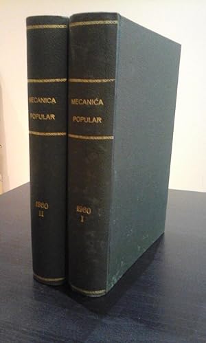 Mecánica popular, año 1960 completo, 2 vols. Volumen 26, nº 1 al 6. Volumen 27, nº 1 al 6.
