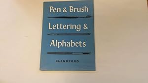 Imagen del vendedor de Pen & Brush Lettering & Alphabets a la venta por Goldstone Rare Books