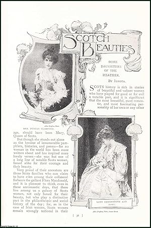 Image du vendeur pour Scotch Beauties. Some Daughters of the Heather. An uncommon original article from the Harmsworth London Magazine, 1900. mis en vente par Cosmo Books