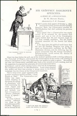 Seller image for Sir Geoffrey Bargrove's Speeches. A Story of a Bye-Election. An uncommon original article from the Harmsworth London Magazine, 1900. for sale by Cosmo Books