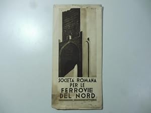 Societa' romana per le Ferrovie del Nord. Pieghevole promozionale