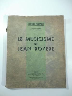 Le musicisme de Jean Royere