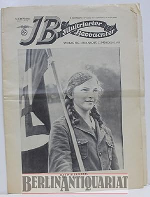 Image du vendeur pour Das Hitlermdel. Aufnahme vom Fest der Deutschen Jugend in Mggelbergen. 8. Jahrgang, Folge 27, Samstag, 8. Juli 1933. Nur Seiten 794 - 798 und 827 - 832 ??????? mis en vente par BerlinAntiquariat, Karl-Heinz Than