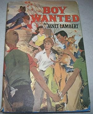 Seller image for Boy Wanted for sale by Easy Chair Books