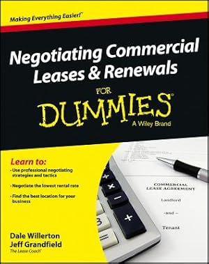 Immagine del venditore per Negotiating Commercial Leases & Renewals for Dummies (Paperback or Softback) venduto da BargainBookStores