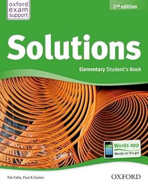 Image du vendeur pour Solutions: Elementary: Student Book mis en vente par AHA-BUCH GmbH
