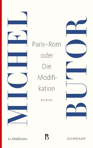 Bild des Verkufers fr Paris-Rom oder Die Modifikation zum Verkauf von AHA-BUCH GmbH