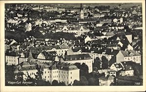 Ansichtskarte / Postkarte Klagenfurt am Wörthersee in Kärnten, Blick über die Dächer der Stadt