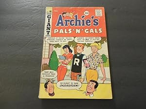 Archie Giant Series #10 Fall 1959 Archie's Gals 'n' Pals Silver Age